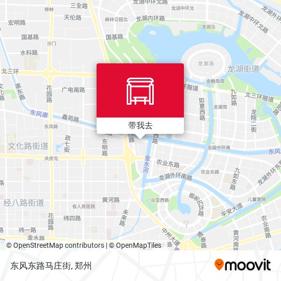 东风东路马庄街地图