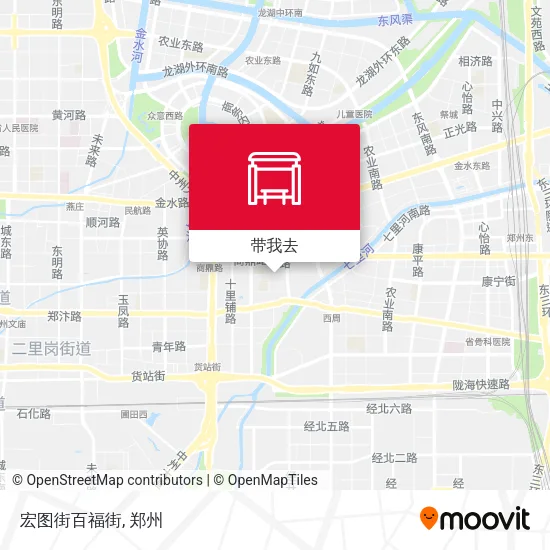 宏图街百福街地图