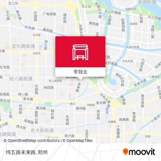 纬五路未来路地图