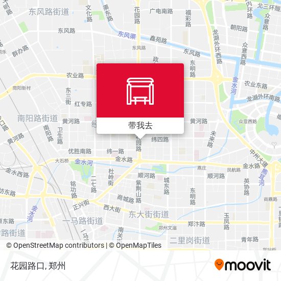 花园路口地图