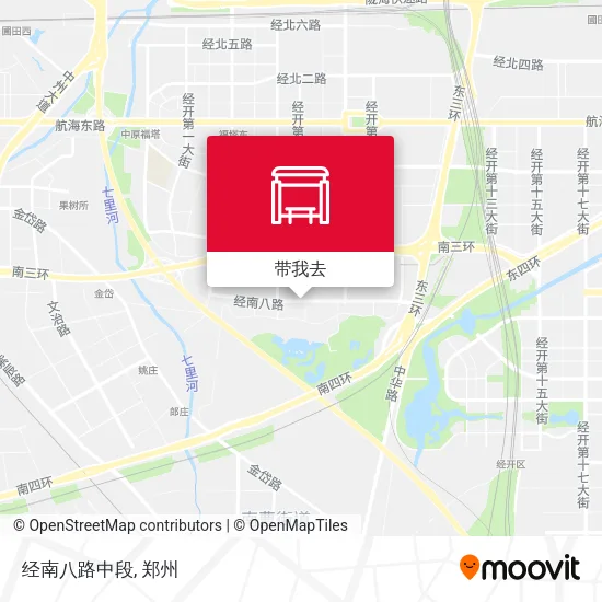 经南八路中段地图