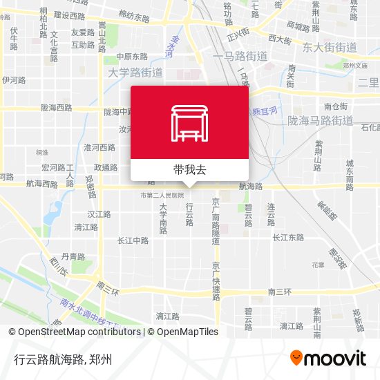 行云路航海路地图