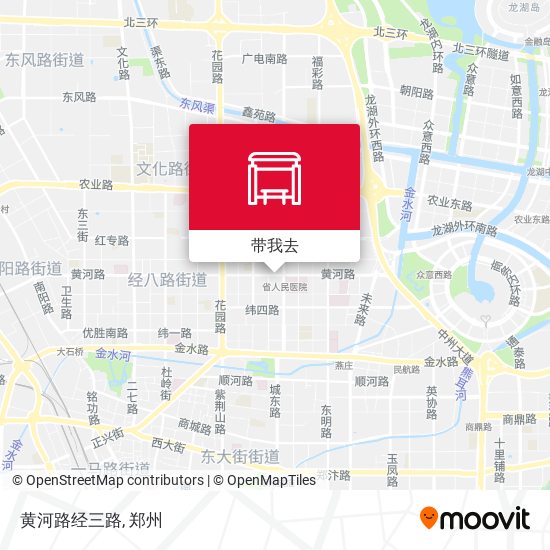 黄河路经三路地图