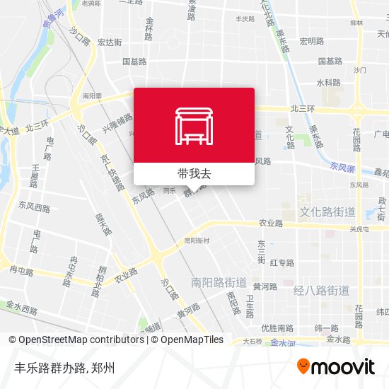 丰乐路群办路地图