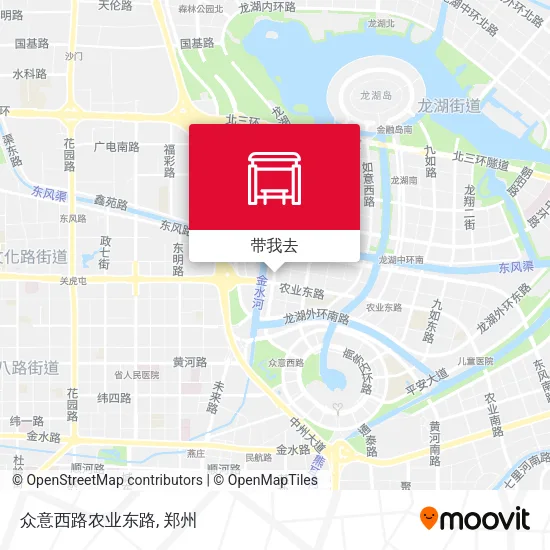 众意西路农业东路地图