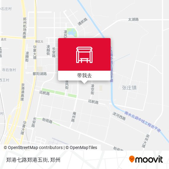 郑港七路郑港五街地图