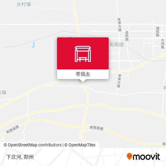 下庄河地图