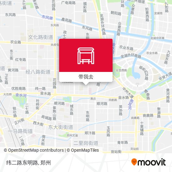 纬二路东明路地图