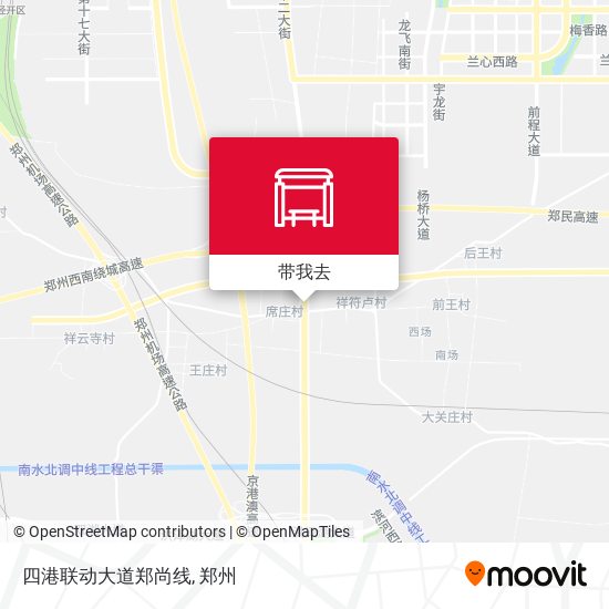 四港联动大道郑尚线地图