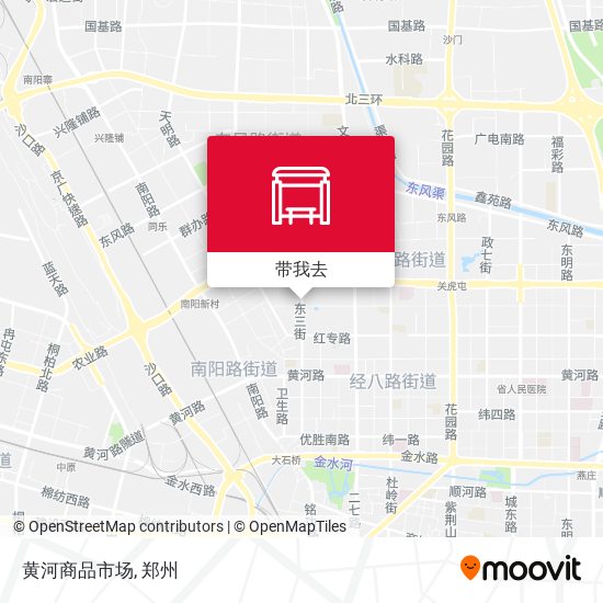黄河商品市场地图