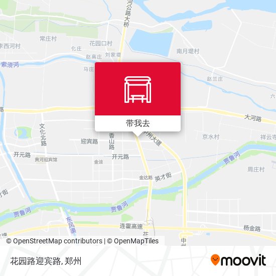 花园路迎宾路地图