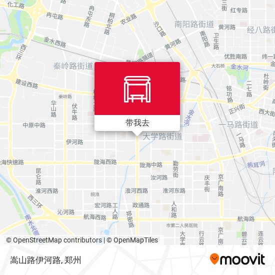 嵩山路伊河路地图