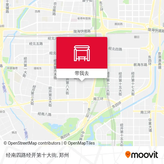经南四路经开第十大街地图