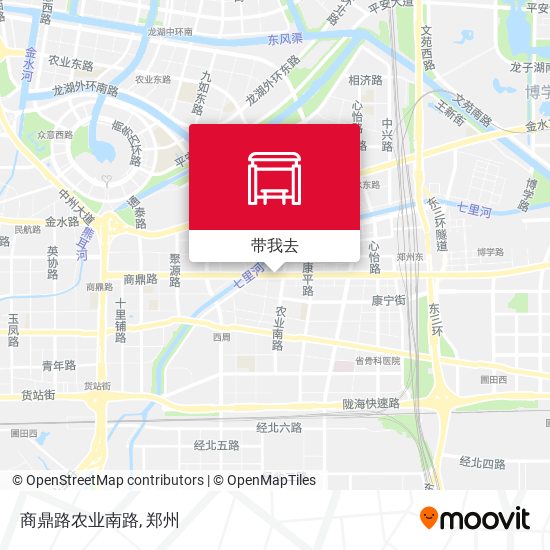 商鼎路农业南路地图