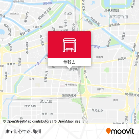 康宁街心怡路地图