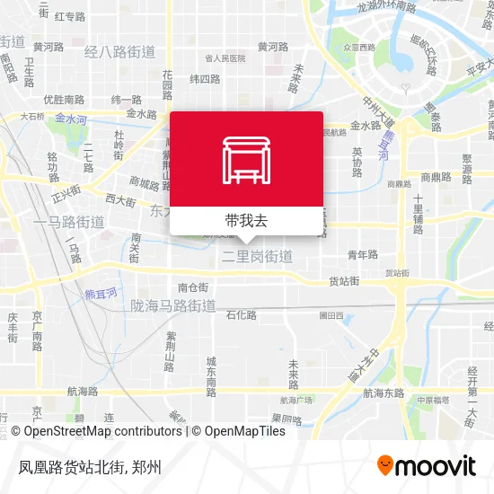 凤凰路货站北街地图