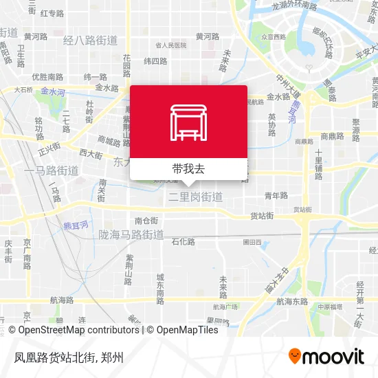 凤凰路货站北街地图
