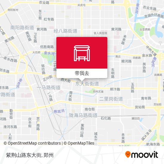 紫荆山路东大街地图