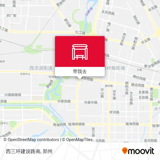 西三环建设路南地图