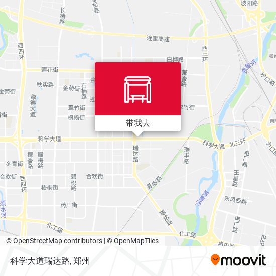 科学大道瑞达路地图
