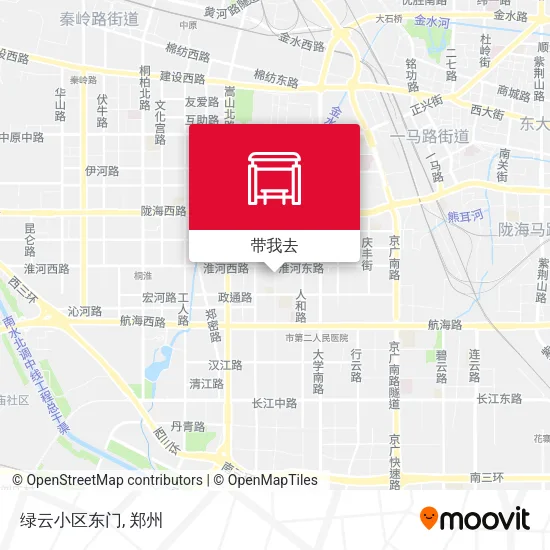 绿云小区东门地图