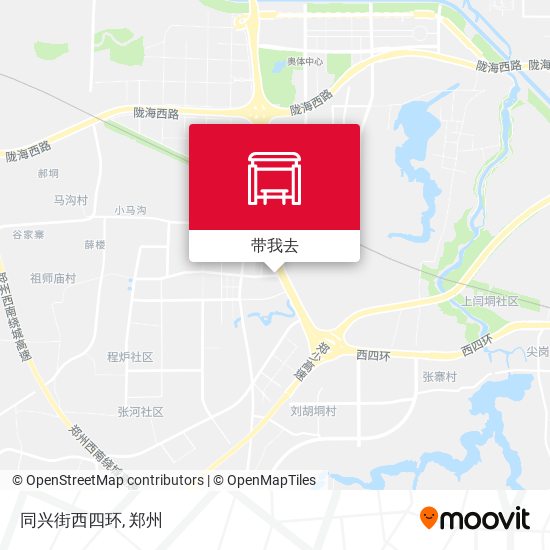 同兴街西四环地图