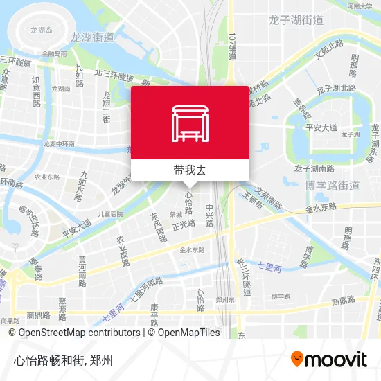 心怡路畅和街地图