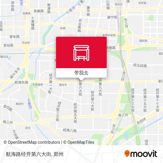 航海路经开第六大街地图