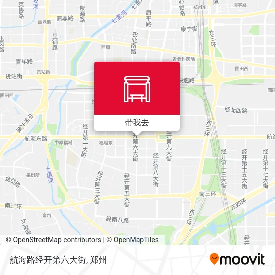 航海路经开第六大街地图