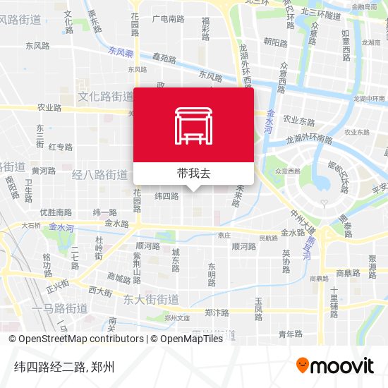 纬四路经二路地图