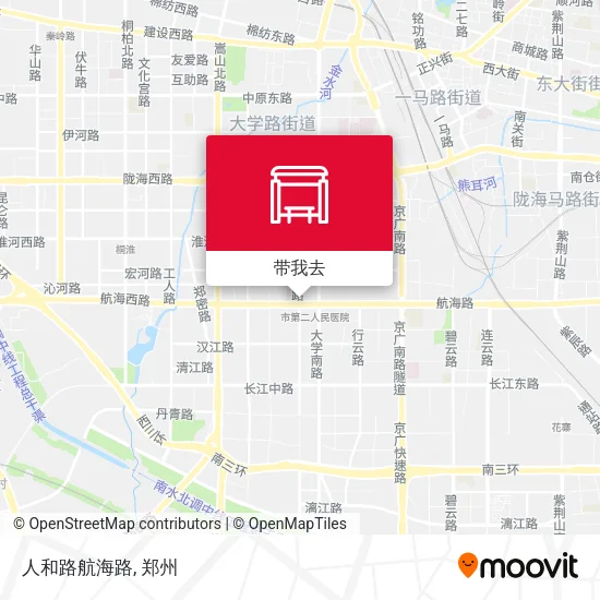 人和路航海路地图