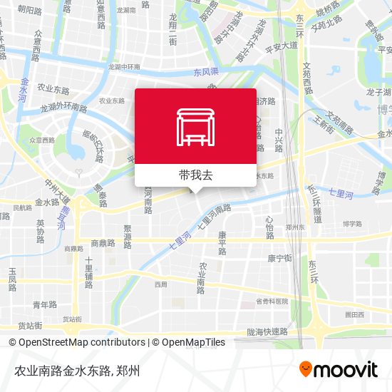 农业南路金水东路地图