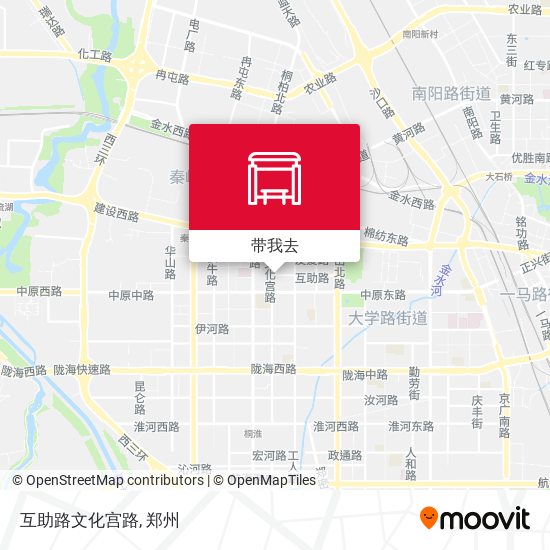 互助路文化宫路地图