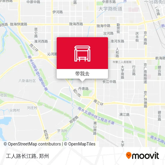 工人路长江路地图