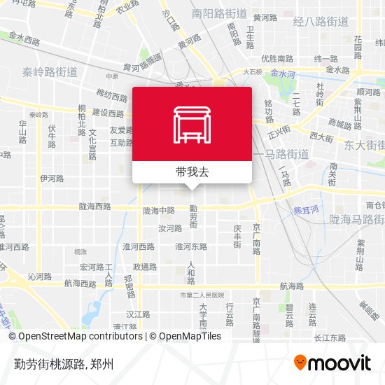 勤劳街桃源路地图