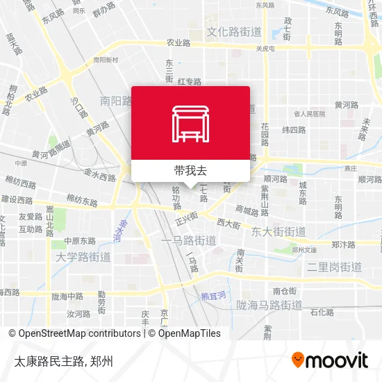 太康路民主路地图