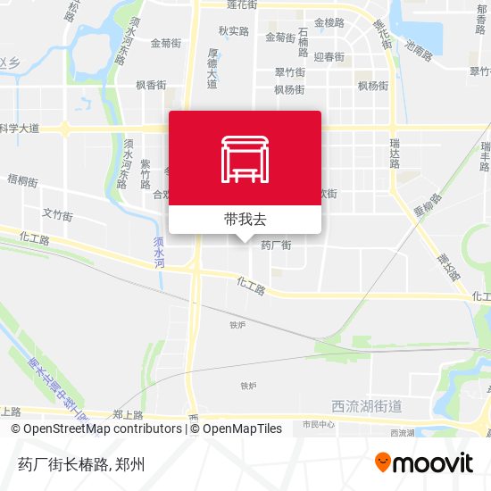 药厂街长椿路地图