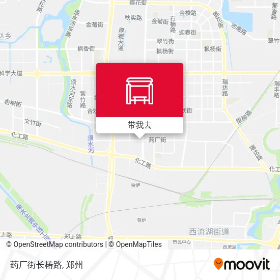 药厂街长椿路地图
