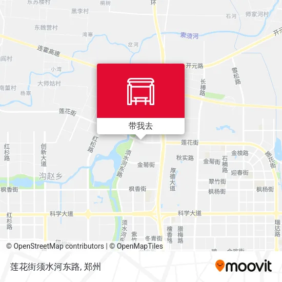 莲花街须水河东路地图