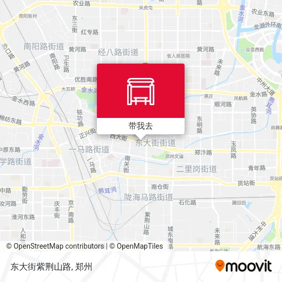 东大街紫荆山路地图