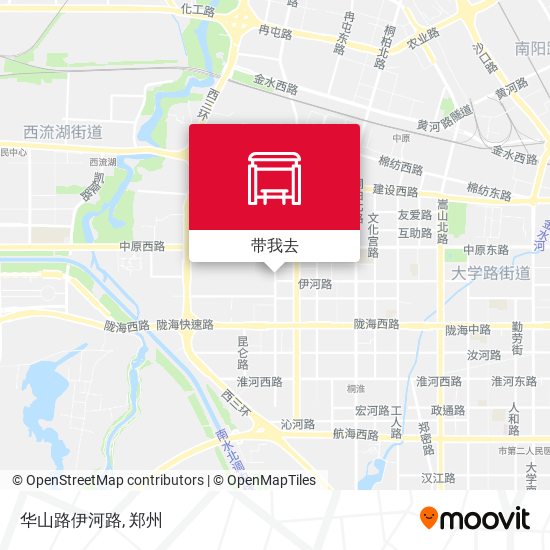 华山路伊河路地图