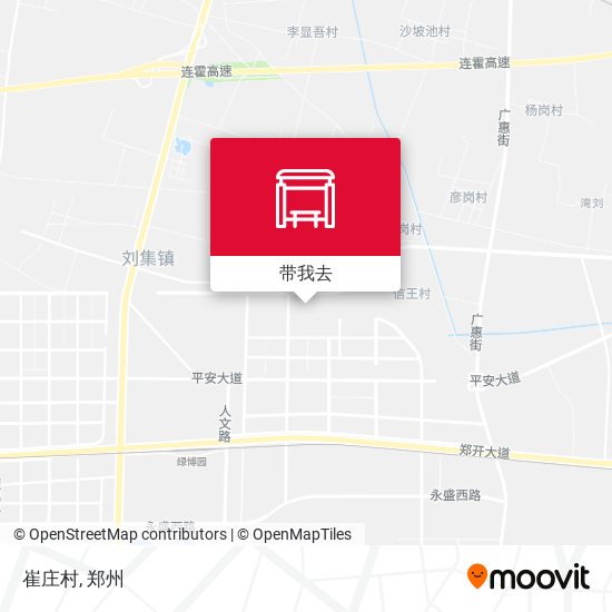 崔庄村地图