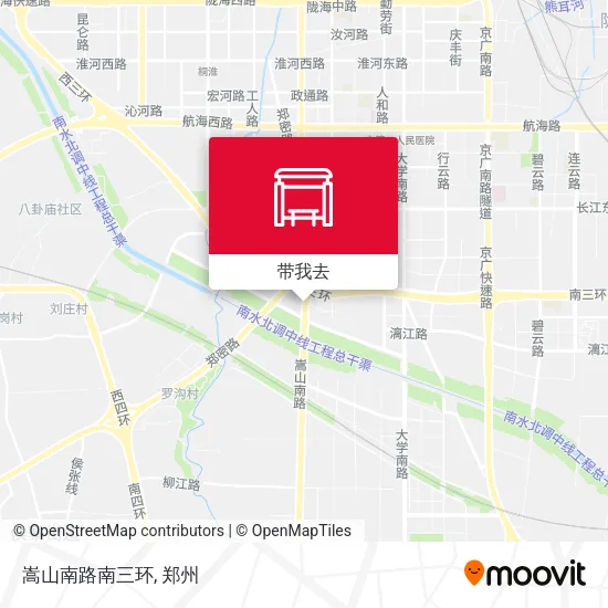 嵩山南路南三环地图