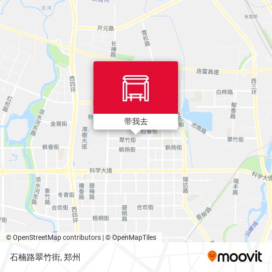 石楠路翠竹街地图