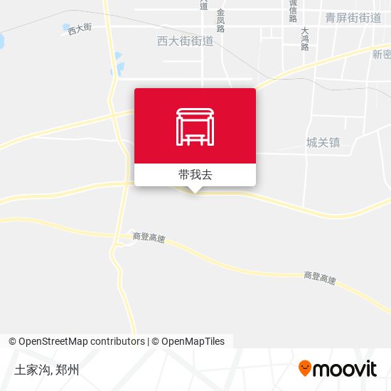 土家沟地图