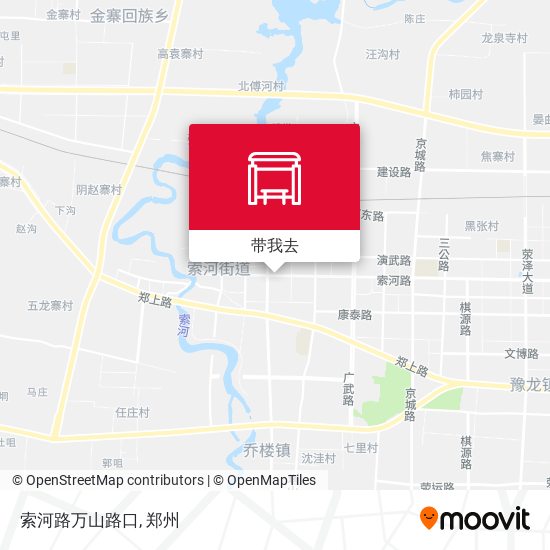 索河路万山路口地图
