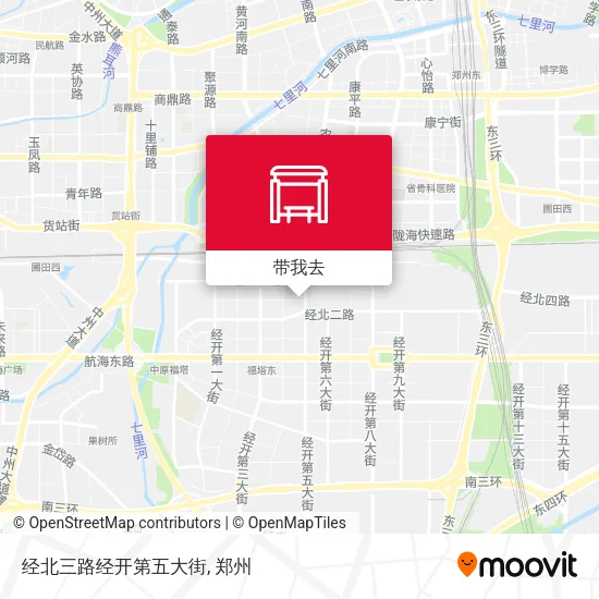 经北三路经开第五大街地图