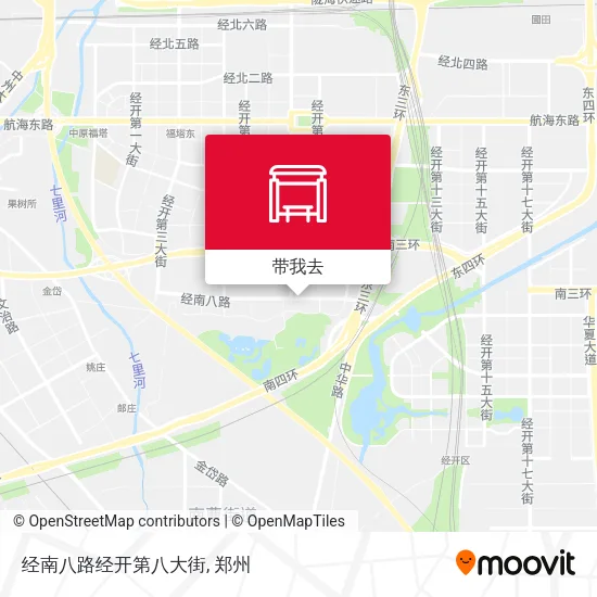 经南八路经开第八大街地图