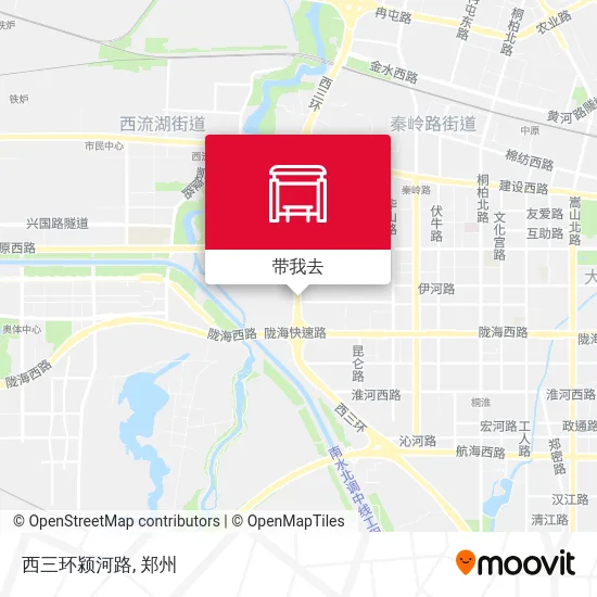 西三环颍河路地图