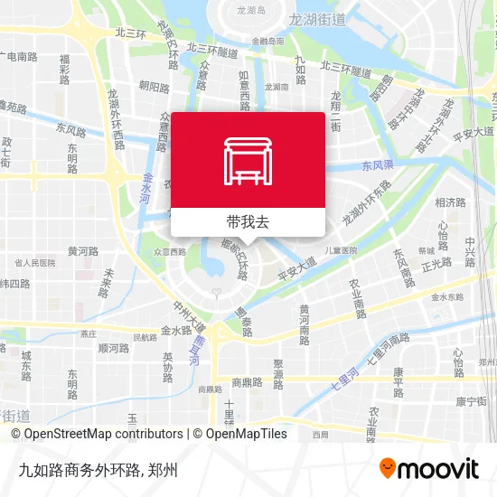 九如路商务外环路地图